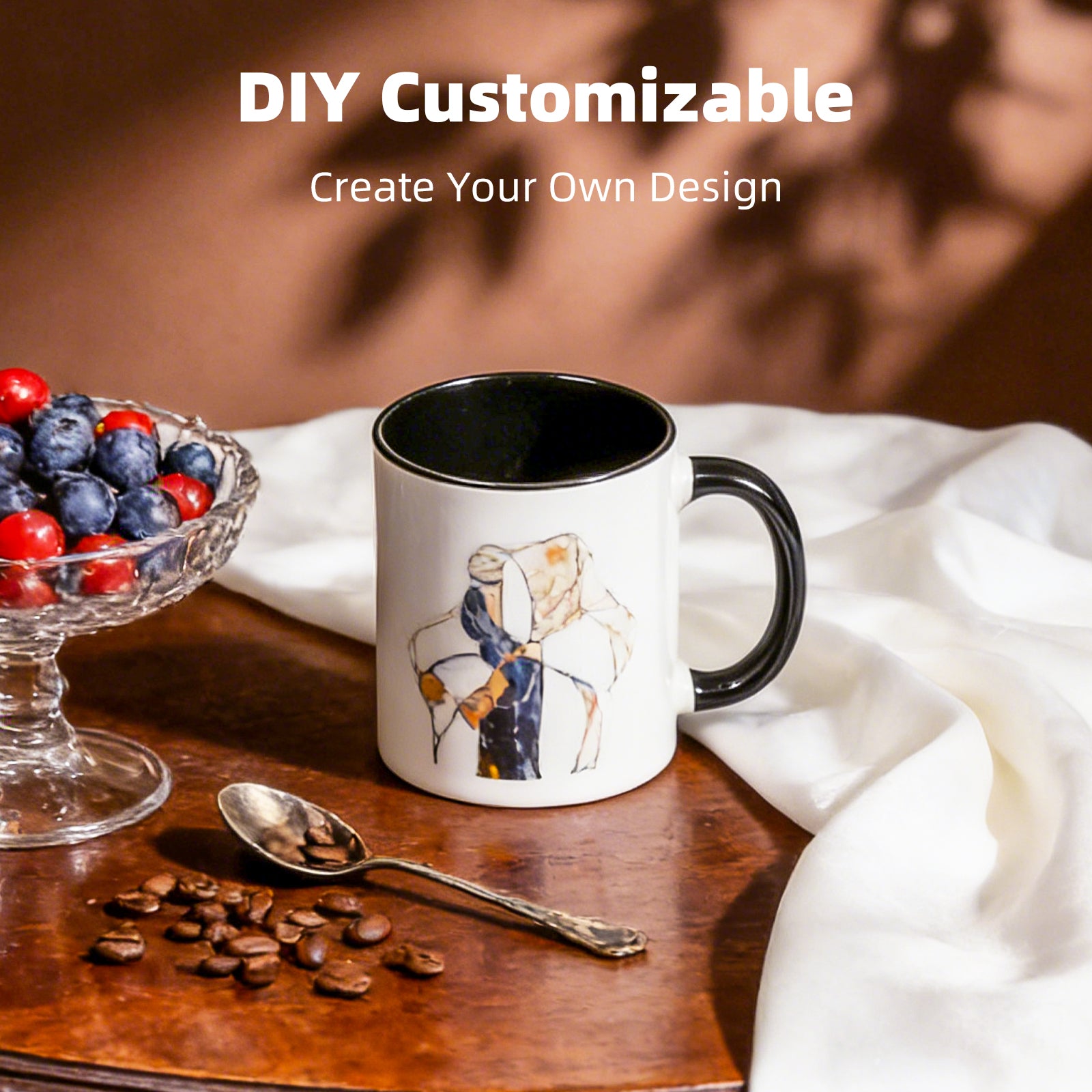 11oz Sublimation Mug — Case of 108 (Pallet)