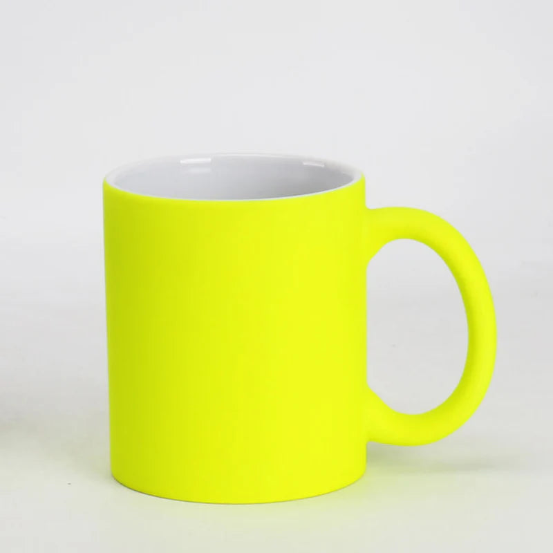11oz Fluorescent Neon Sublimation Mug