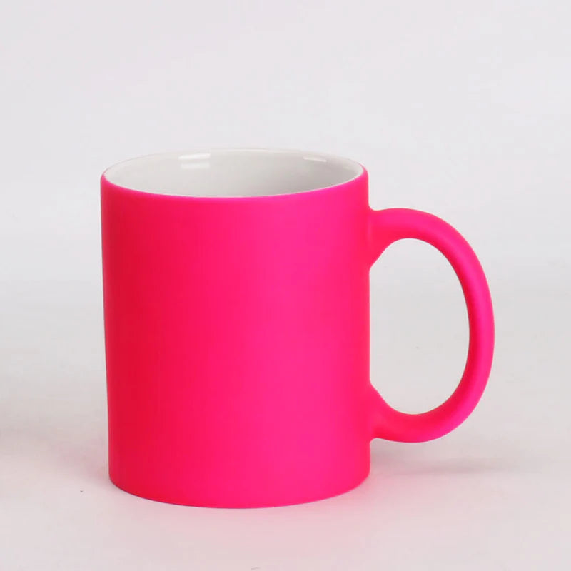 11oz Fluorescent Neon Sublimation Mug