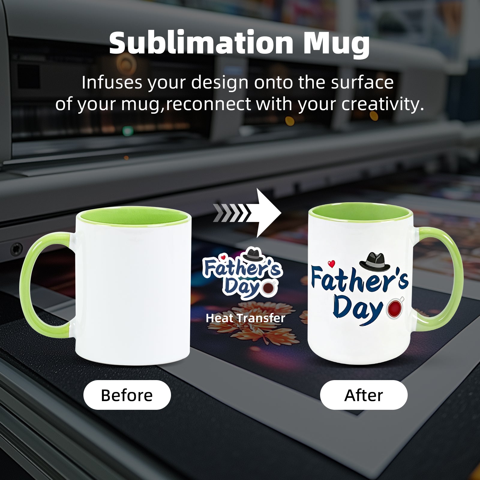 11oz Sublimation Mug — Case of 12