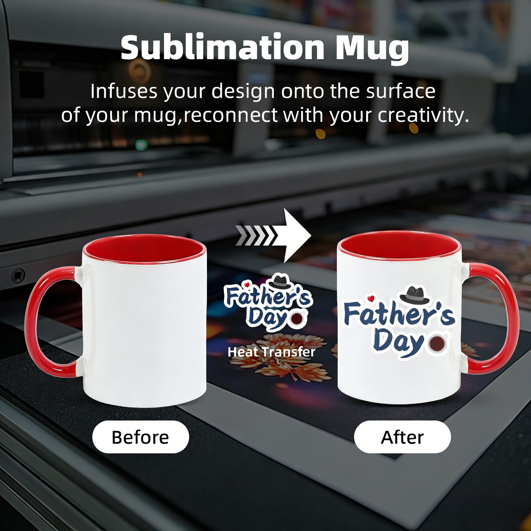 11oz Sublimation Mug — Case of 12