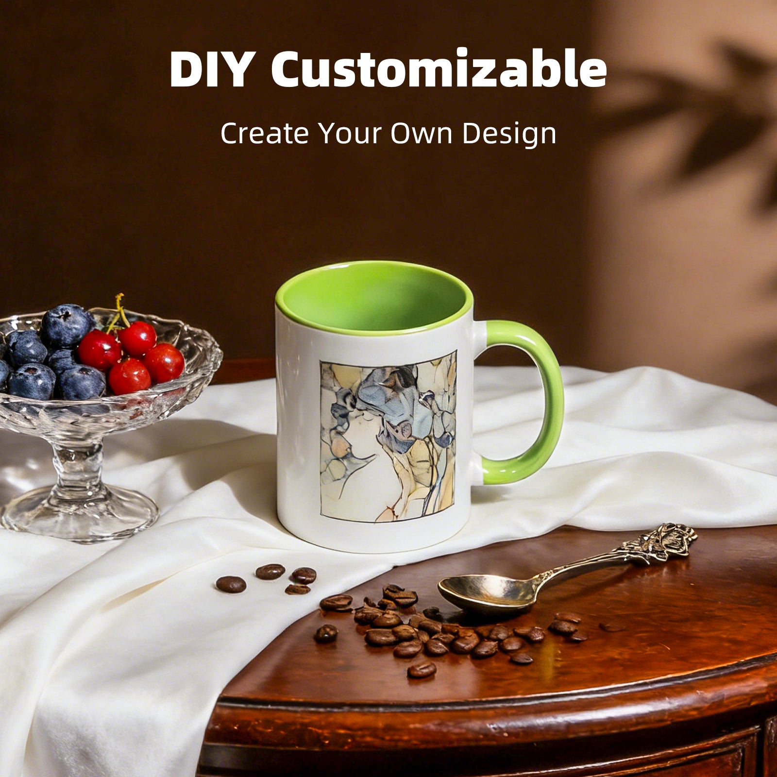 11oz Sublimation Mug — Case of 108 (Pallet)