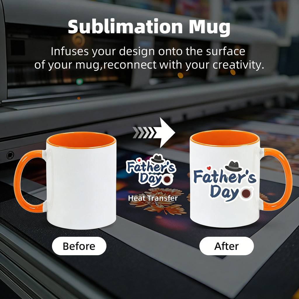 11oz Sublimation Mug — Case of 108 (Pallet)