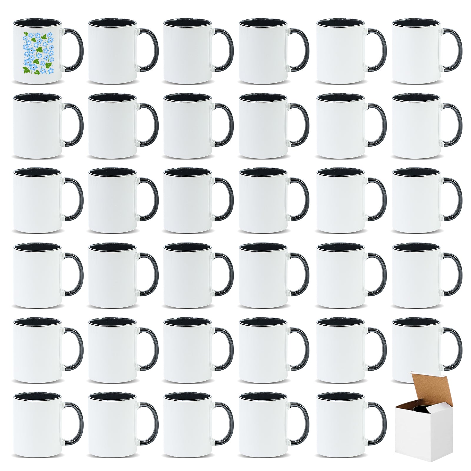11oz Sublimation Mug — Case of 108 (Pallet)