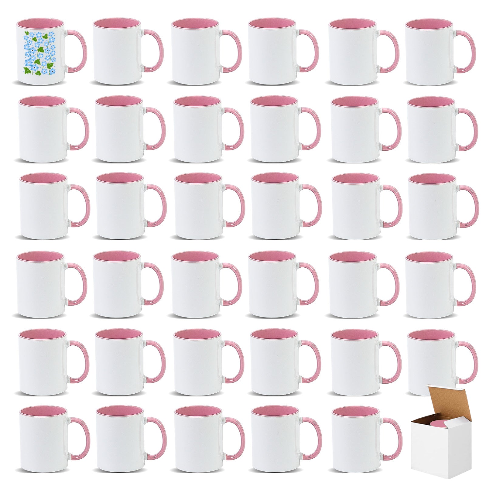 11oz Sublimation Mug — Case of 108 (Pallet)