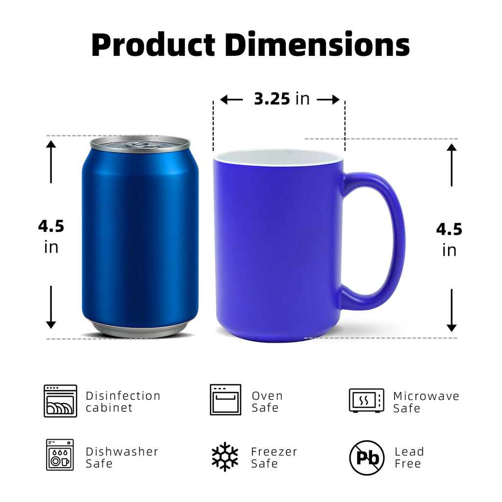 15oz Sublimation Mug — Case of 24
