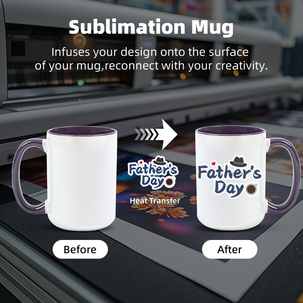 15oz Sublimation Mug — Case of 24