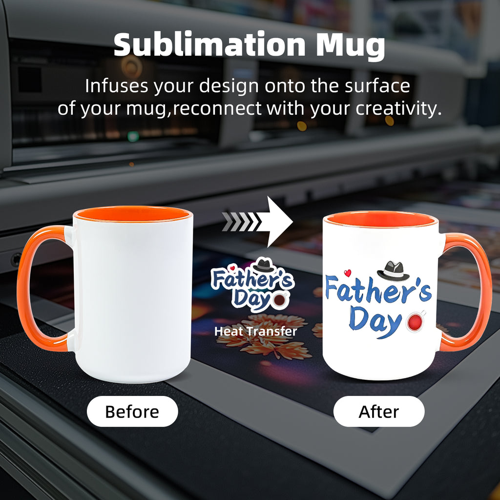 15oz Sublimation Mug — Case of 12
