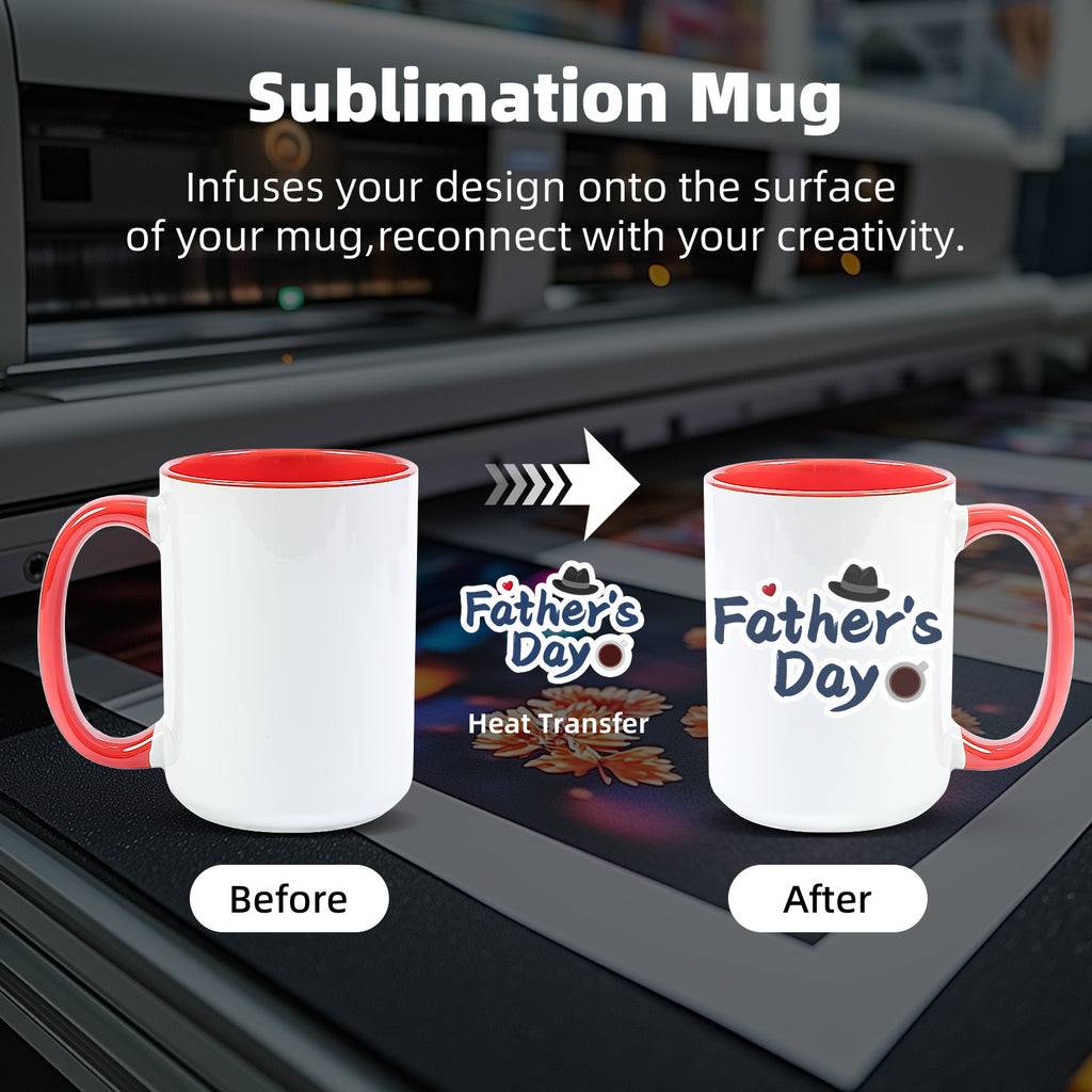 15oz Sublimation Mug — Case of 12