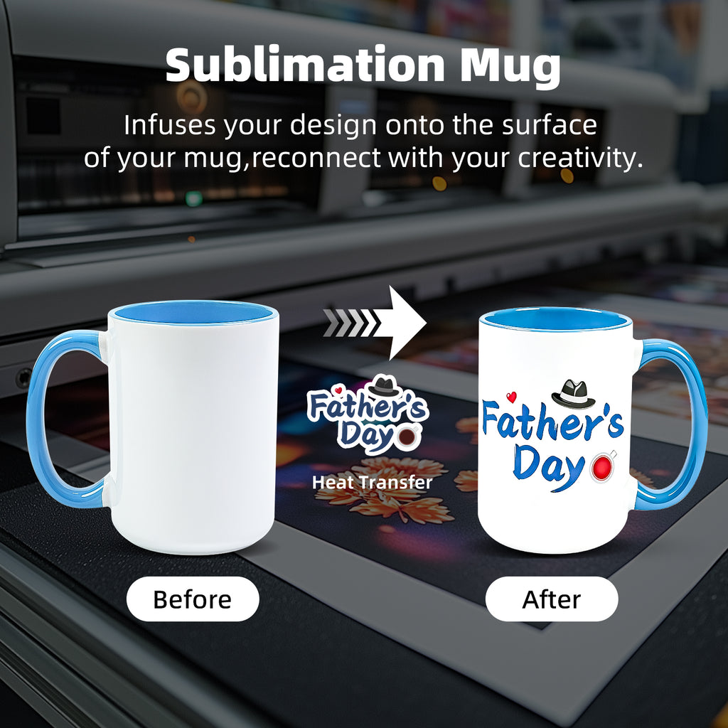 15oz Sublimation Mug — Case of 12