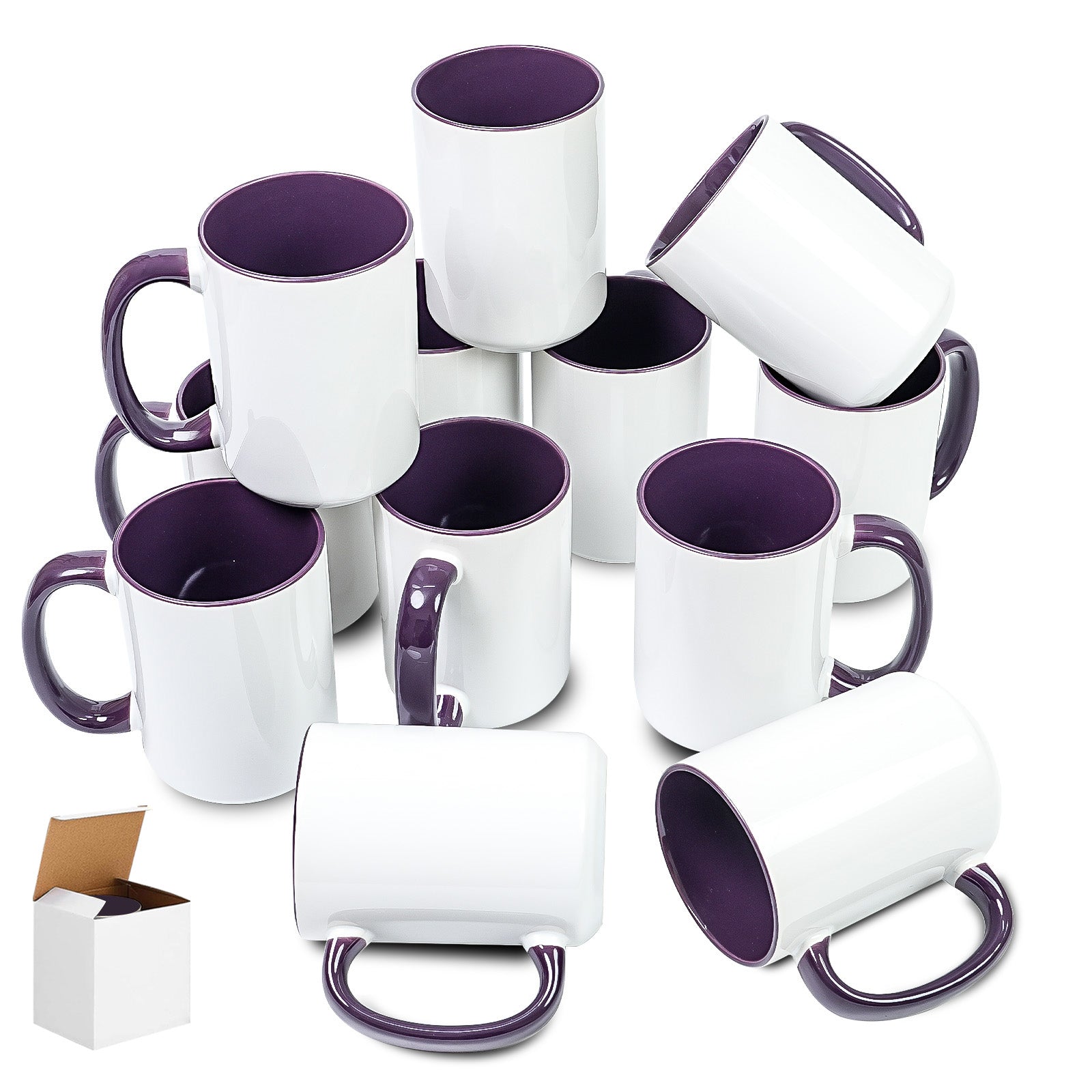 15oz Sublimation Mug — Case of 12