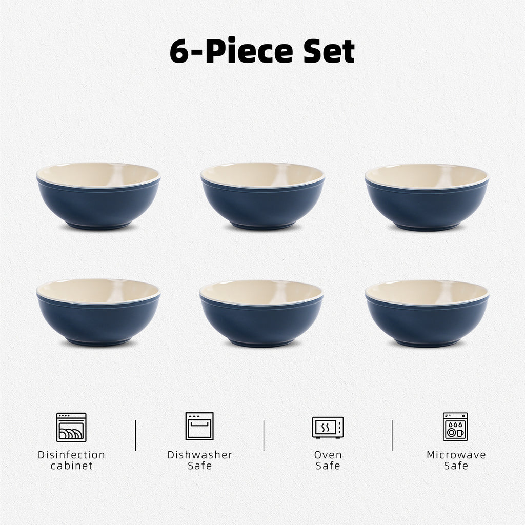 Cereal Bowl — Set of 6, 29oz