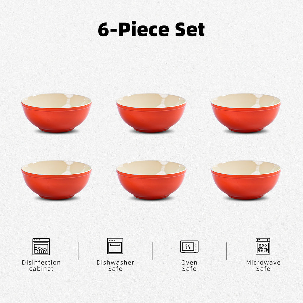 Cereal Bowl — Set of 6, 29oz