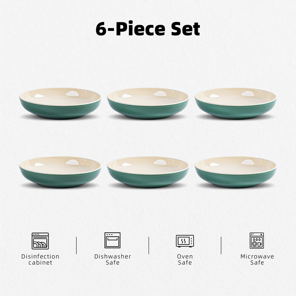 Pasta Bowl — Set of 6, 32oz