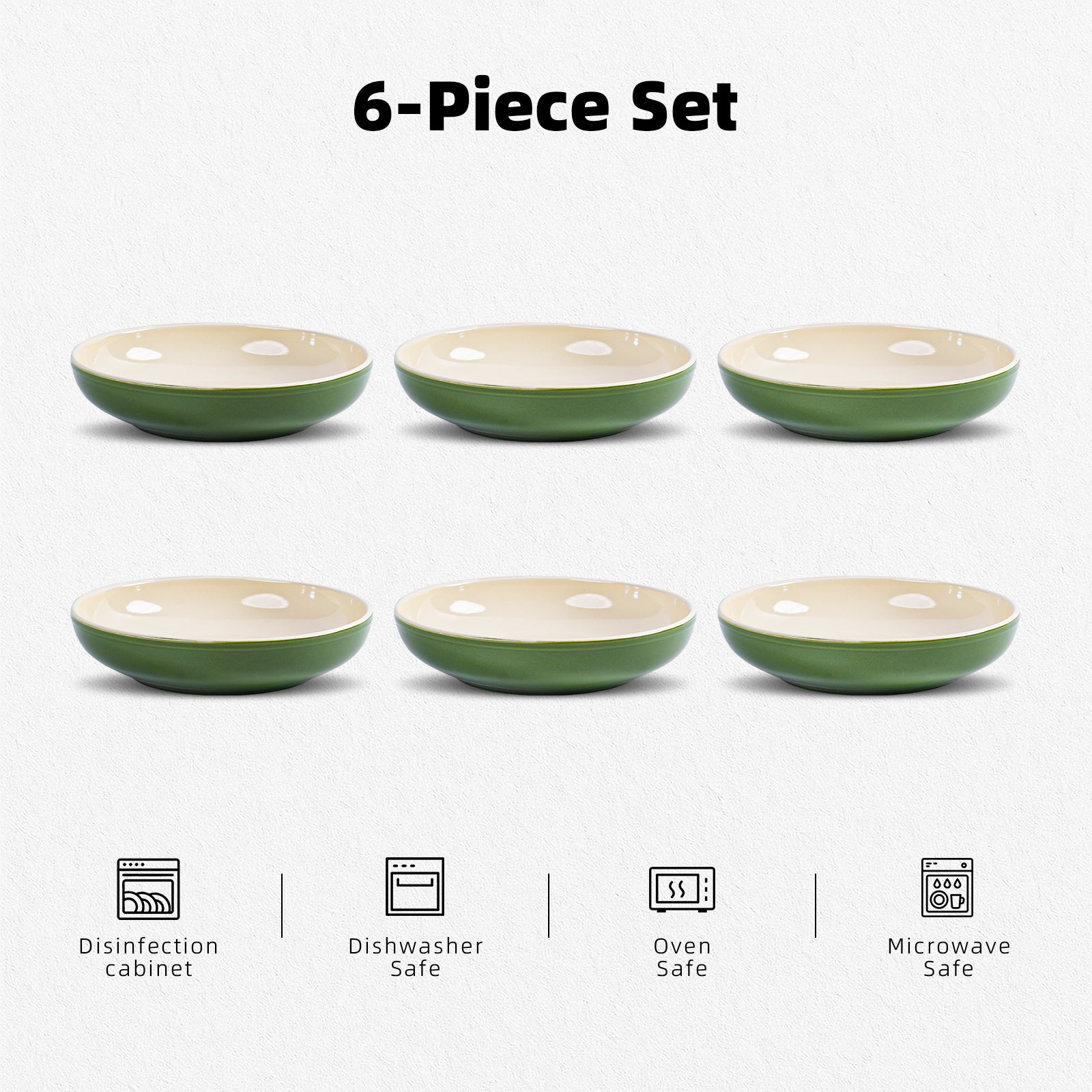 Pasta Bowl — Set of 6, 32oz