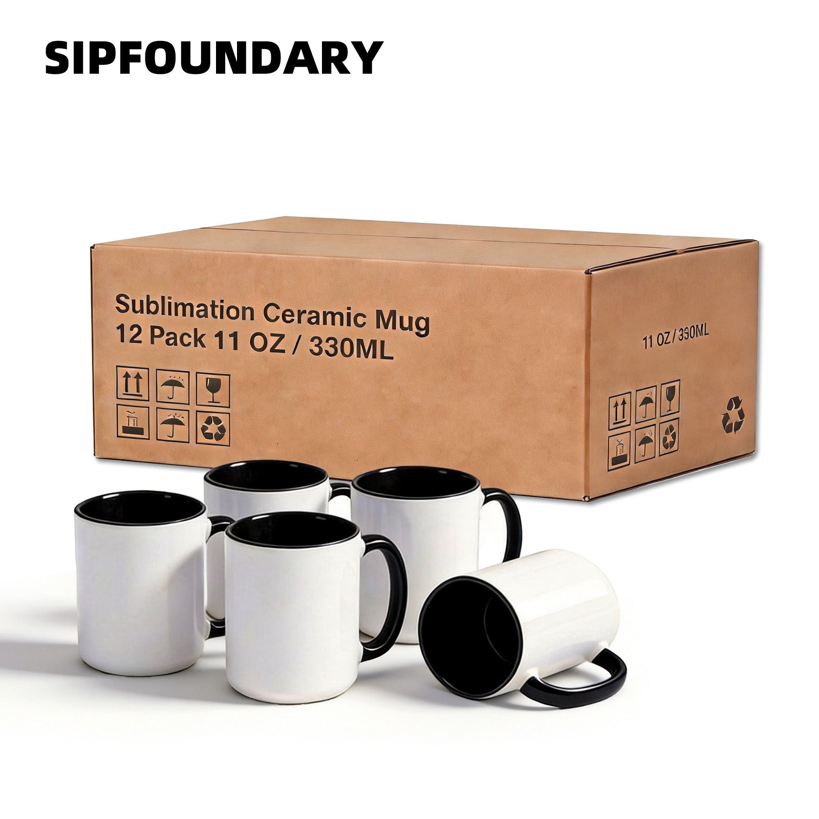 11oz Sublimation Mug — Case of 12
