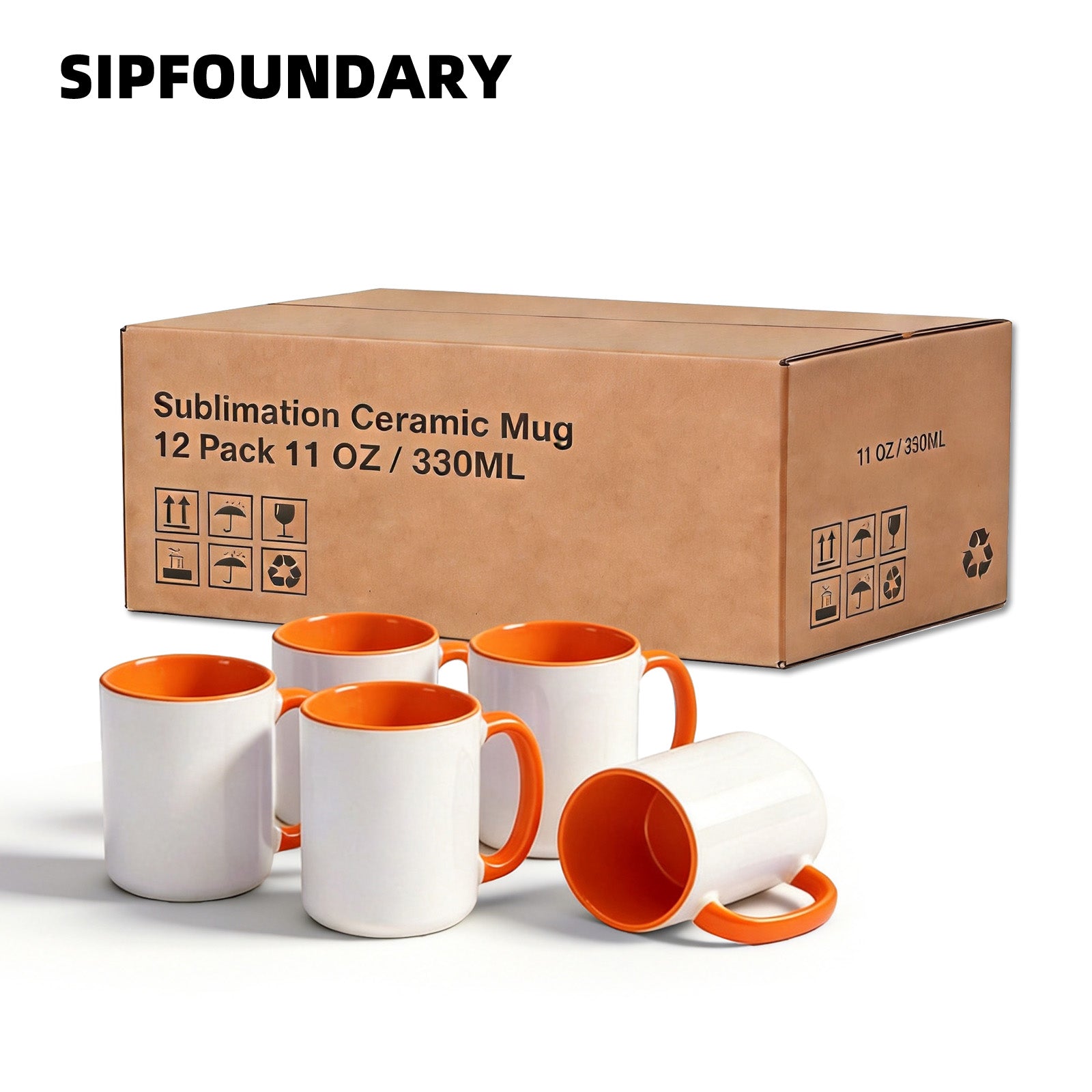 11oz Sublimation Mug — Case of 12