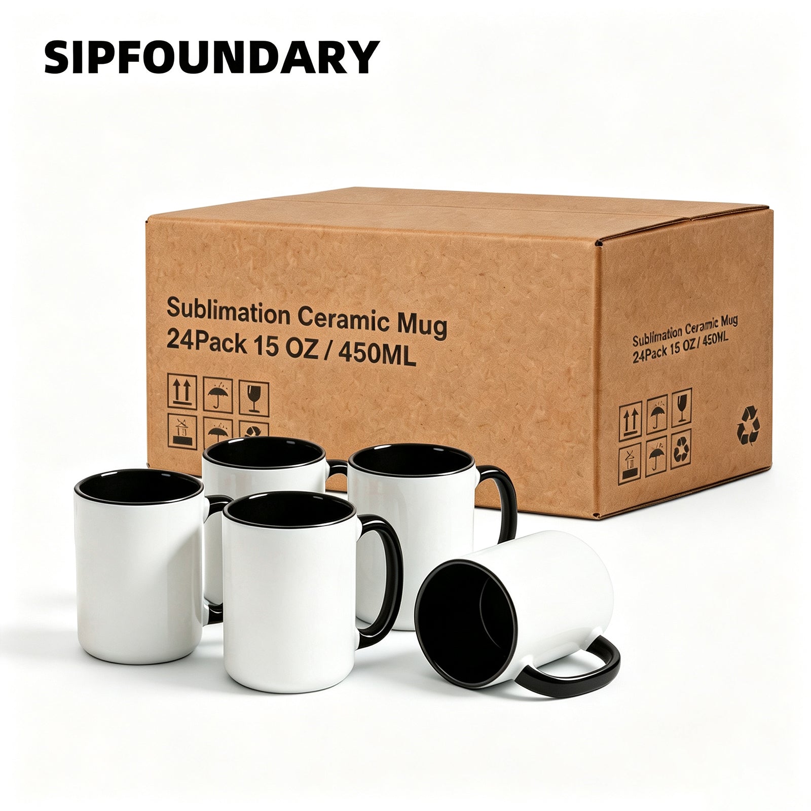 15oz Sublimation Mug — Case of 24