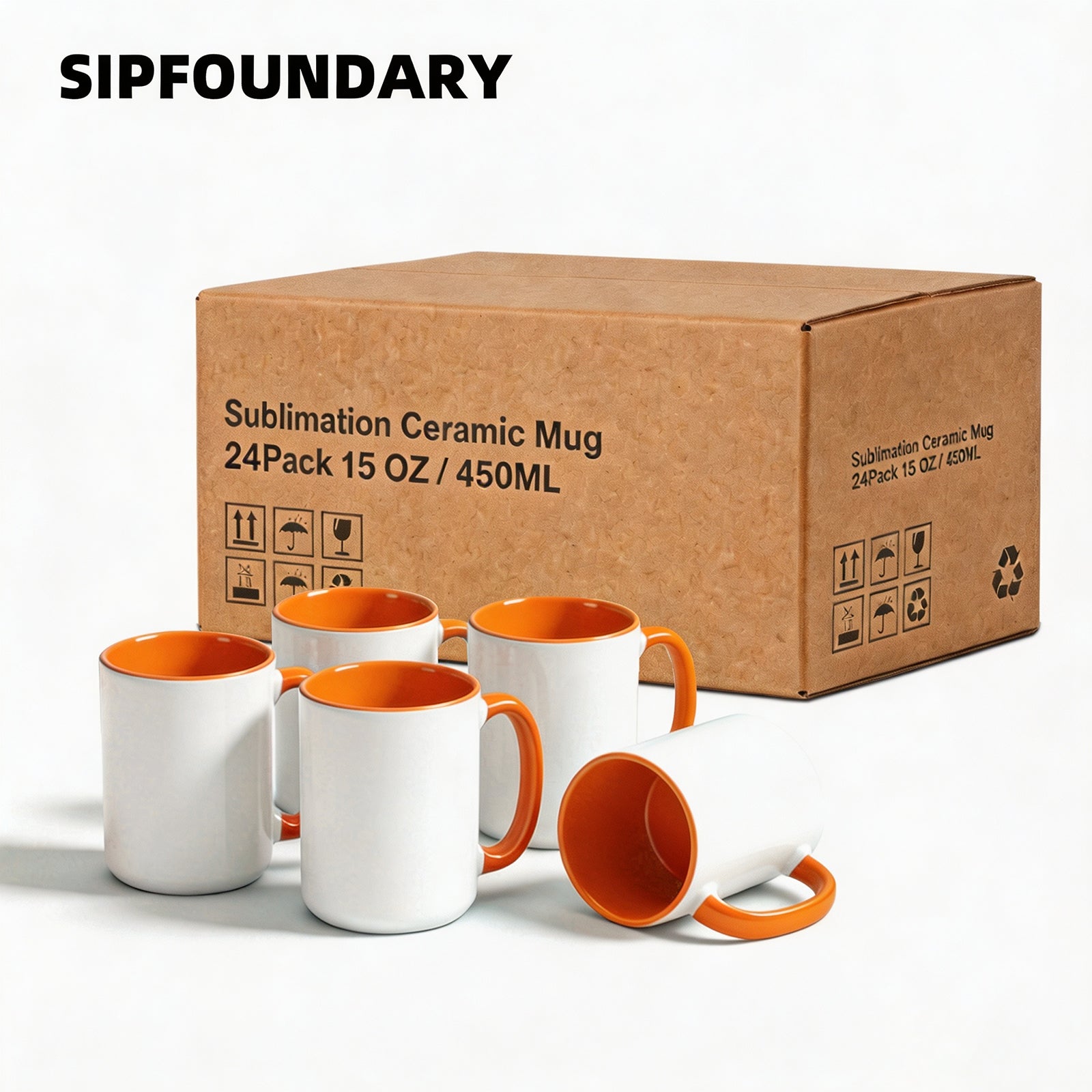 15oz Sublimation Mug — Case of 24