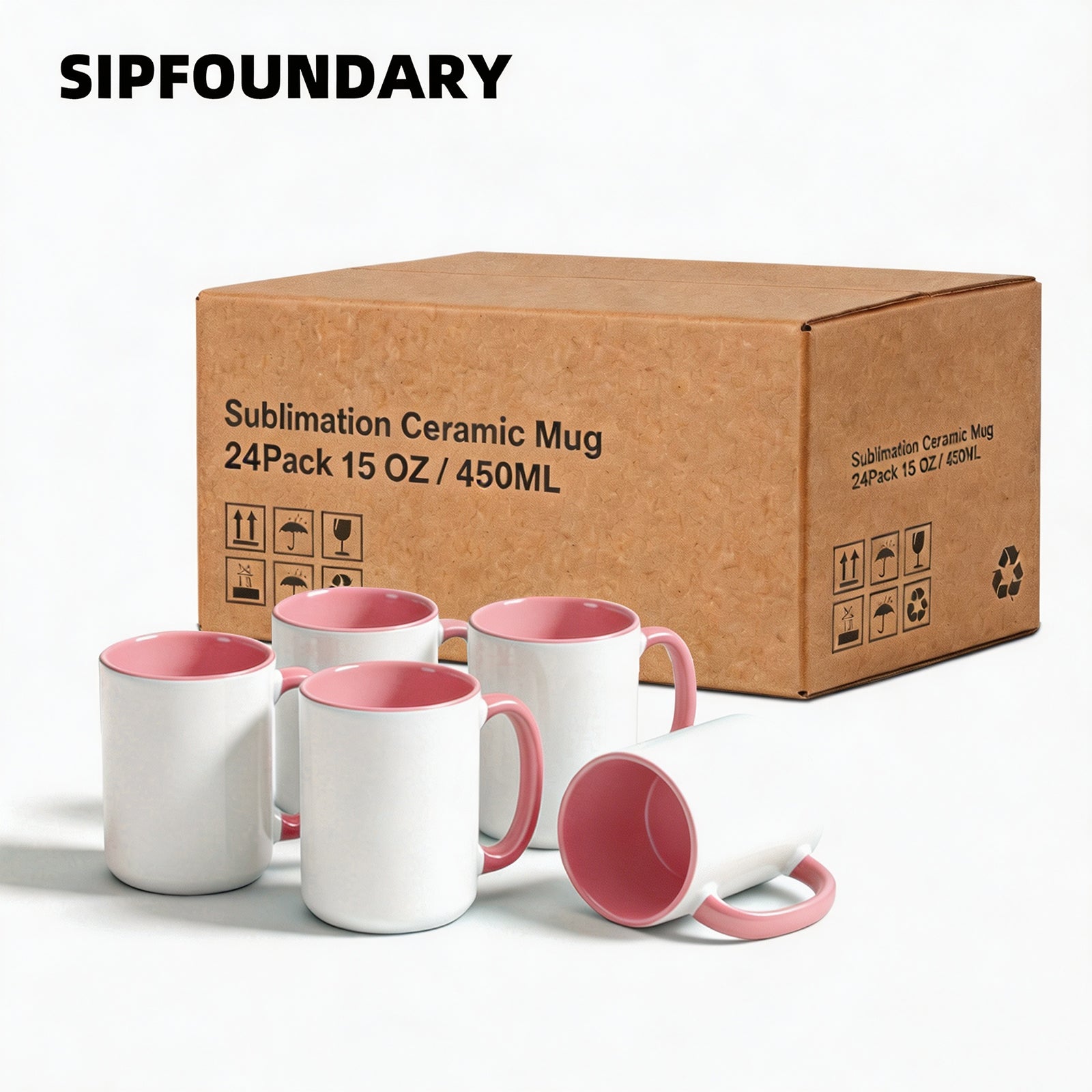 15oz Sublimation Mug — Case of 24