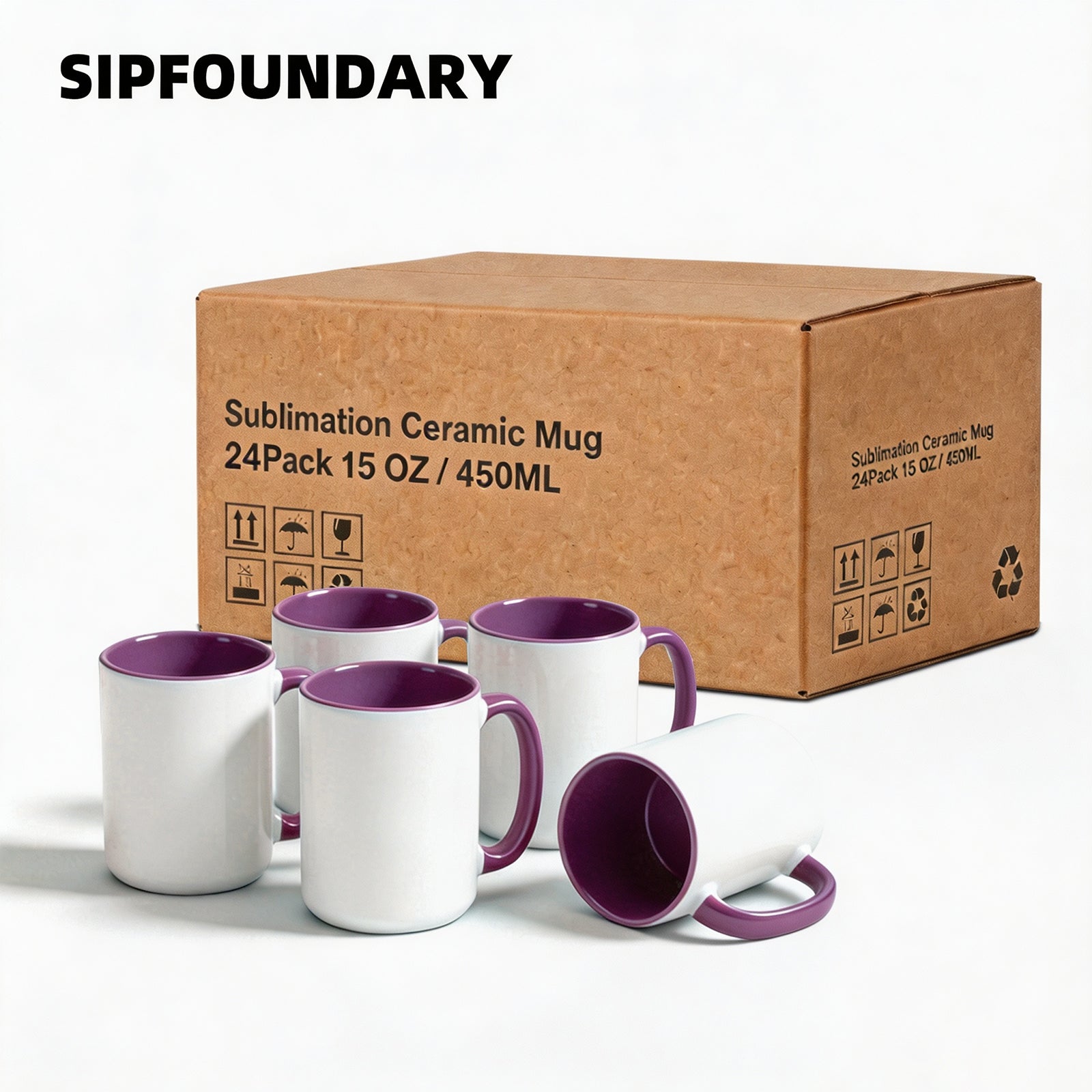 15oz Sublimation Mug — Case of 24