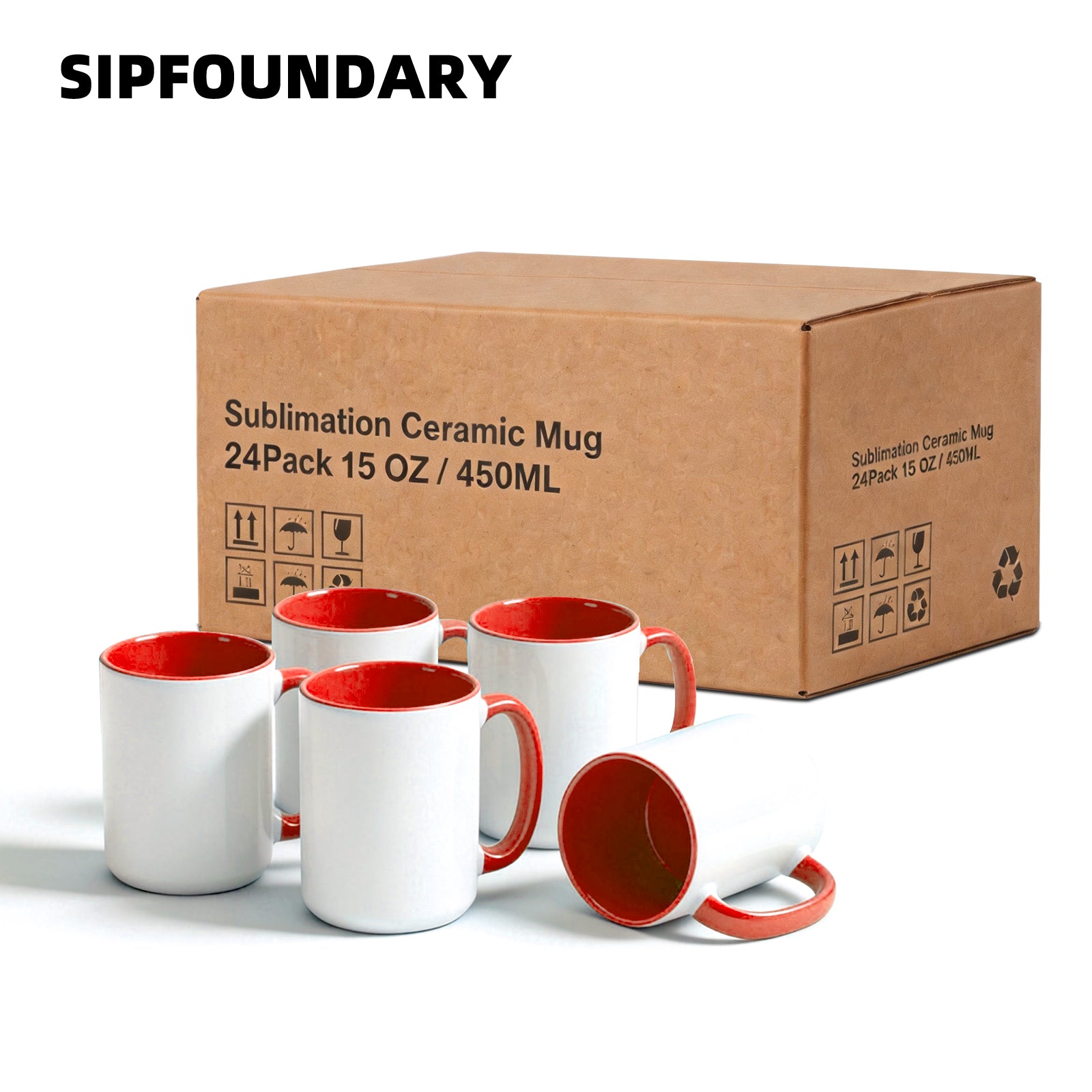 15oz Sublimation Mug — Case of 24